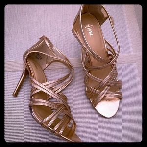 Fioni Rose Gold Heels